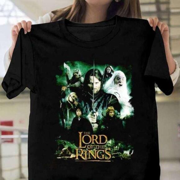 Other - The Lord Of The Rings Epic Trilogy Aragorn Unisex Graphics Tshirt